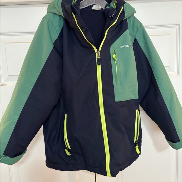Kids' Green and Blue jacket Small - Picture 10 of 10
